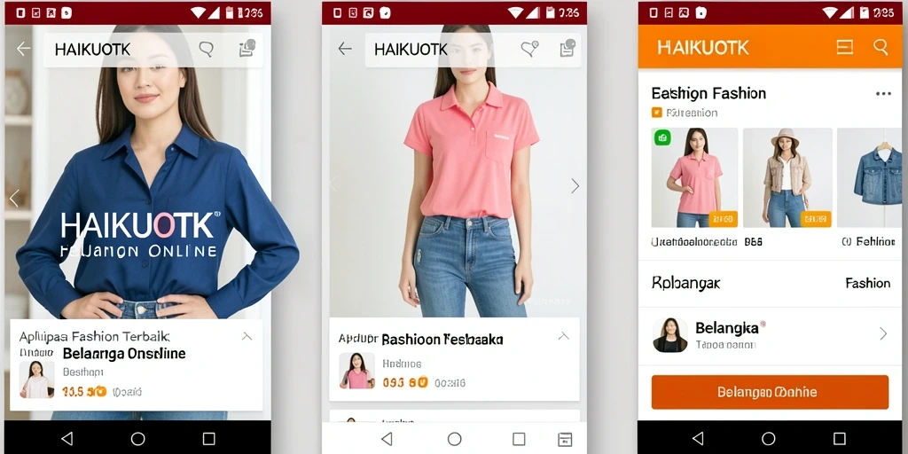 Tampilan antarmuka aplikasi HAIKUOTK yang elegant dan user-friendly.