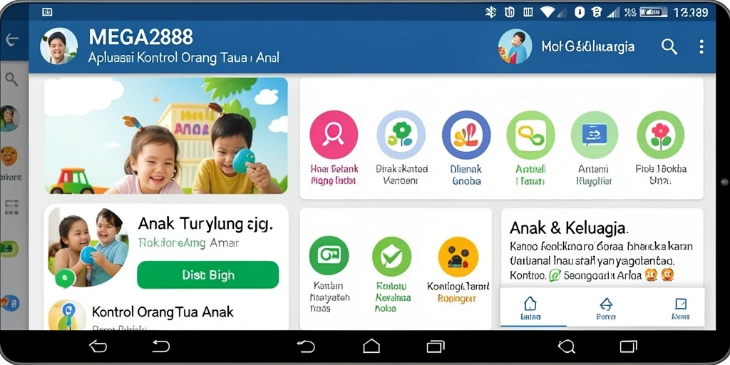 Tampilan antarmuka MEGA288 yang ramah pengguna dan informatif.