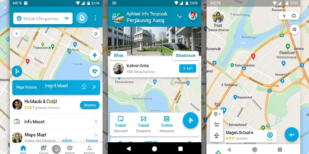 Antarmuka MPO76 yang sederhana dan informatif untuk info macet.