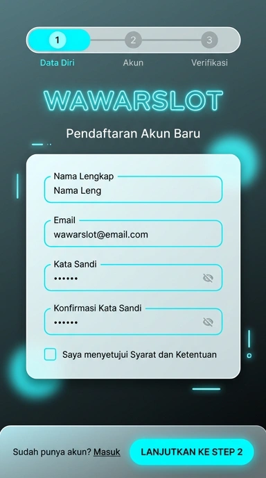 Cara Mudah Daftar Akun Wawarslot untuk Android